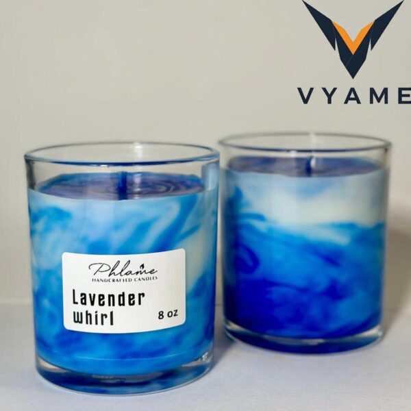 Red Cherry Swirl Scented Candle – Sweet Ripe Cherry Scent