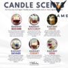Red Cherry Swirl Scented Candle Sweet Ripe Cherry Scent