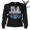 2025 OKC Thunder Basketball T Shirt