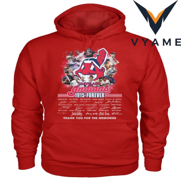 Cleveland Indians Tribute T-Shirt – “1915–Forever” Legends & Thank You Design