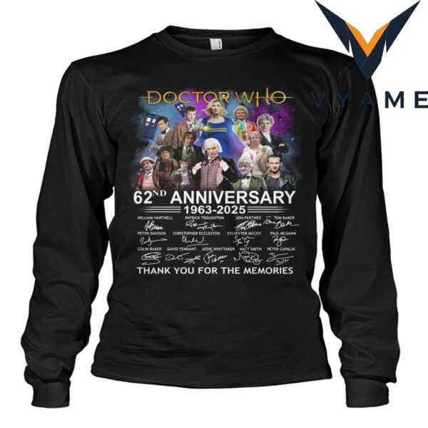 Doctor Who 62th Anniversary 1963-2025 Character Signatures