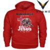 Georgia Bulldogs Inspirational Shirt Jesus In My Heart' Design with UGA Logo