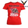 Georgia Bulldogs Inspirational Shirt Jesus In My Heart' Design with UGA Logo