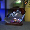Custom L.O.T.R night lamp, Resin Lamp, Epoxy Night Light, Unique Decor Gift