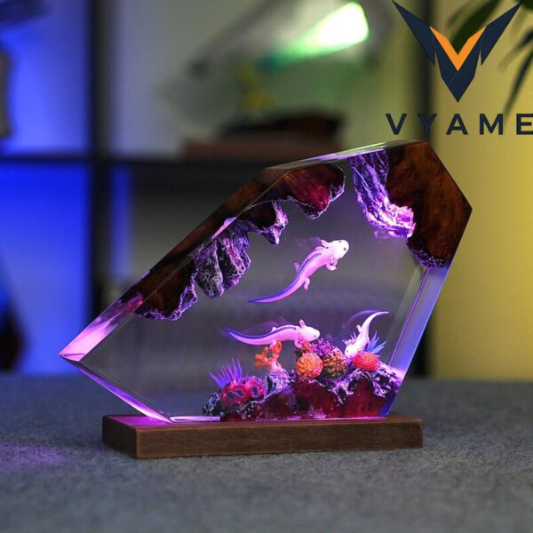 Handcrafted Chameleon Mood Light