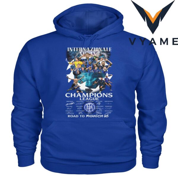 Inter Milano 2025 UEFA Champions League Final T-Shirt