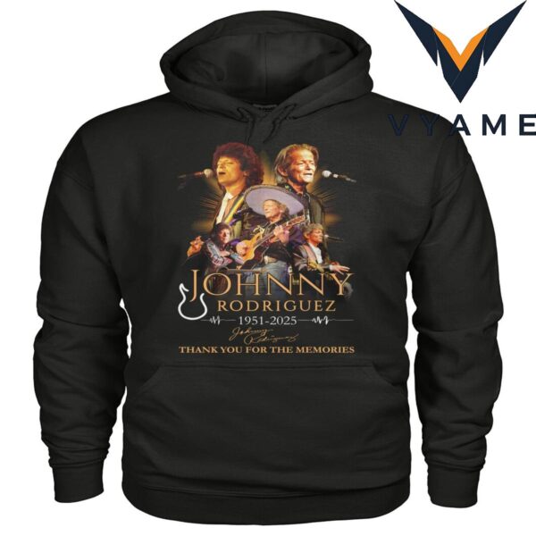 Johnny Rodriguez Country Music Tribute Shirt (1951-2025)