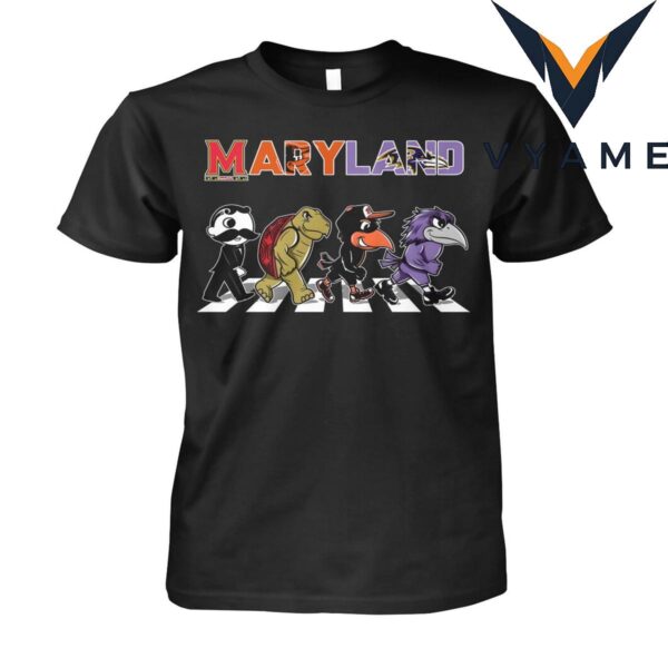 Maryland Terrapins Abbey Road T-Shirt 