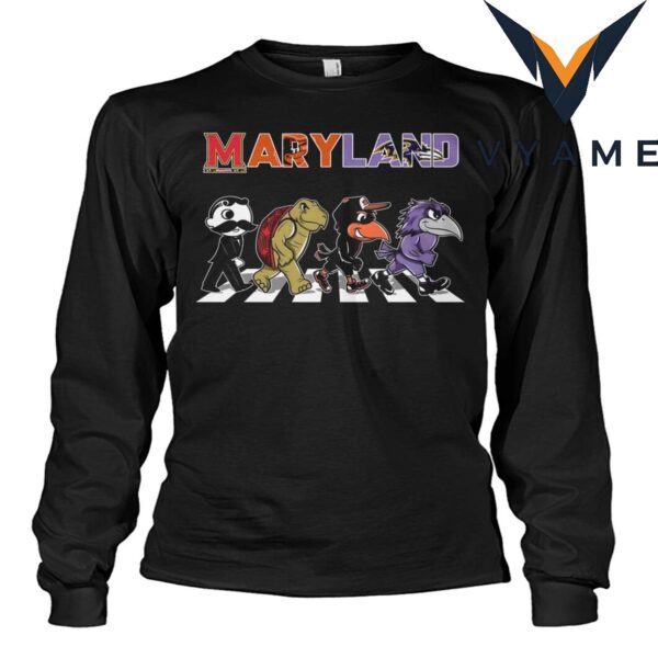 Maryland Terrapins Abbey Road T-Shirt 