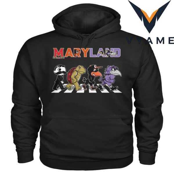 Maryland Terrapins Abbey Road T-Shirt 