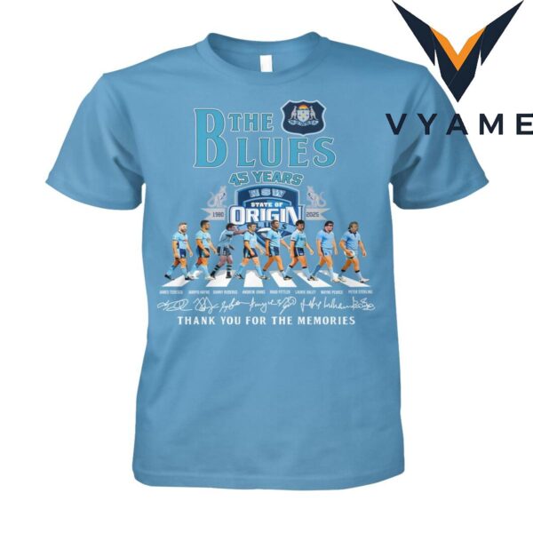 New South Wales Blues Retro T-Shirt – 1980-2025