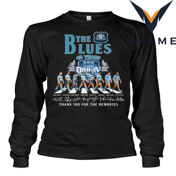 New South Wales Blues Retro T-Shirt – 1980-2025