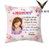 Personalized Mother & Baby Pillow Custom Gift From Child to Mommy
