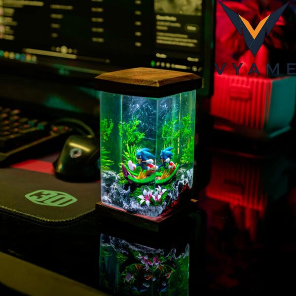 Sonic Movie 3D Night Light – LED Resin Lamp for Collectors, Gaming & Anime Decor