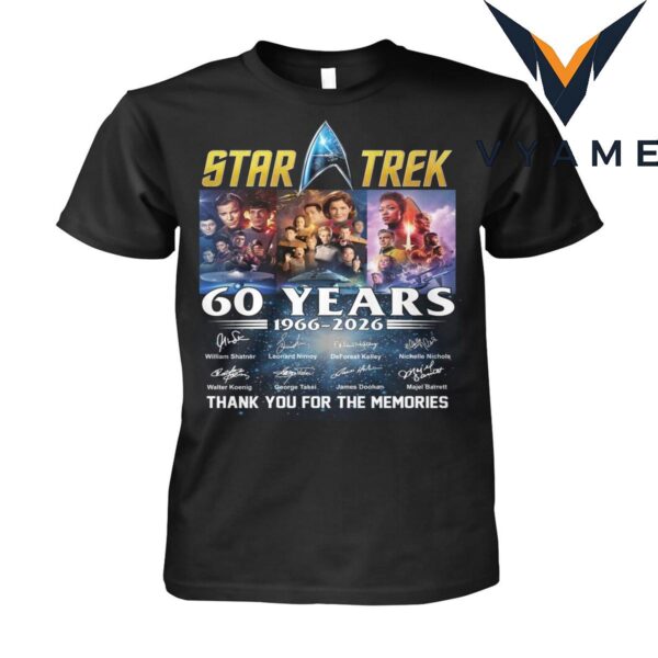 Star Trek 60th Anniversary T-Shirt (1966-2026)