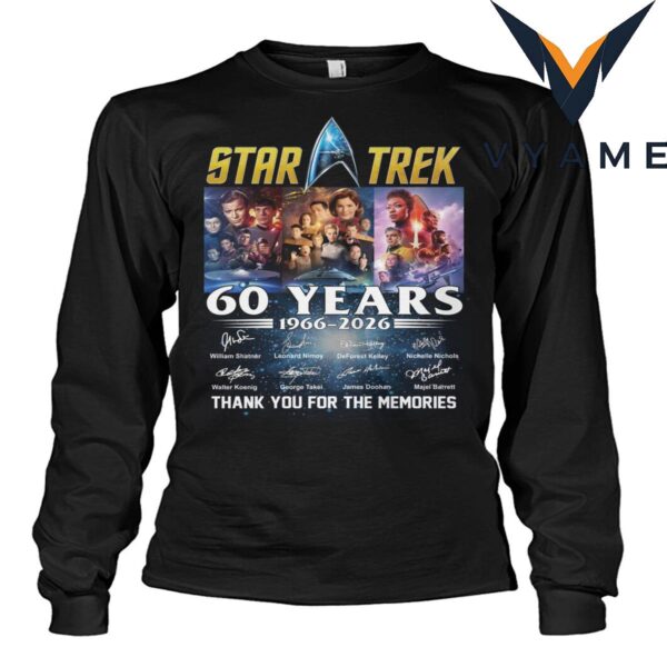 Star Trek 60th Anniversary T-Shirt (1966-2026)