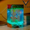 Super Mario Resin LED Night Light Handmade Custom Gaming Decor Gift
