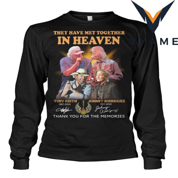 Toby Keith & Johnny Rodriguez Memorial T-Shirt