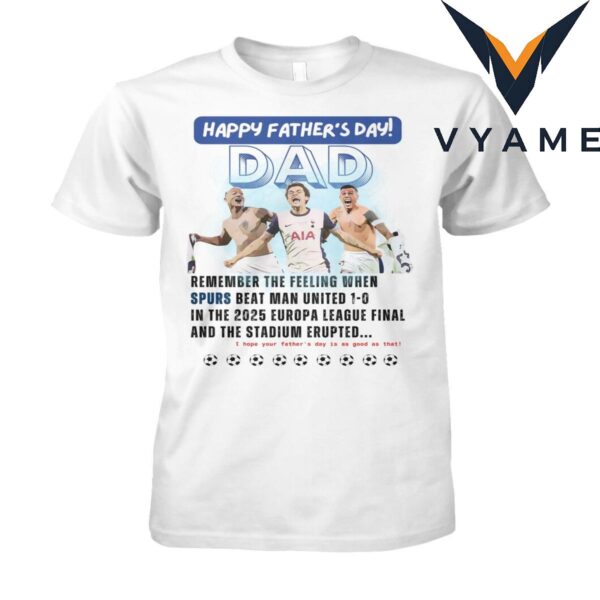 Tottenham Hotspurs 2025 UEFA Europa League Final T-Shirt