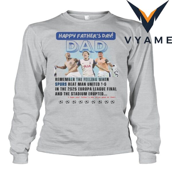 Tottenham Hotspurs 2025 UEFA Europa League Final T-Shirt