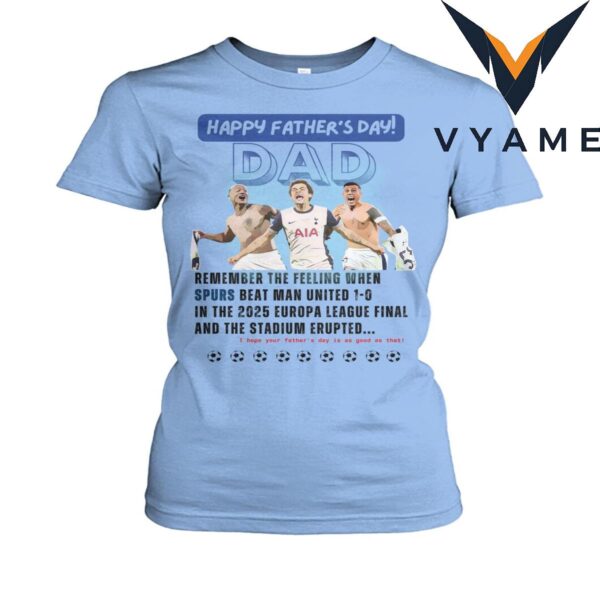 Tottenham Hotspurs 2025 UEFA Europa League Final T-Shirt