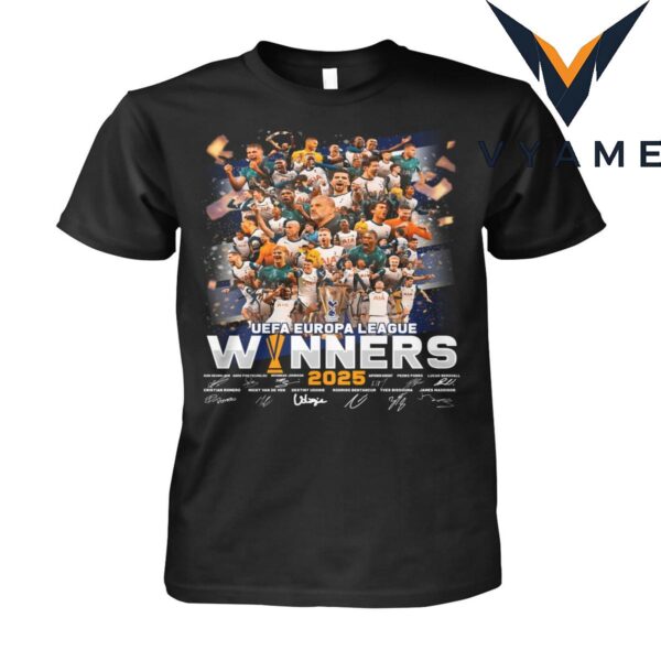 UEFA Europa League winners 2025 Tottenham T-Shirt