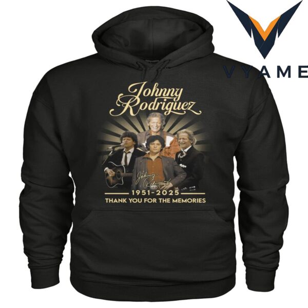 Vintage Johnny Rodriguez Tribute T-Shirt (1951-2025) 