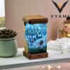 Winter Deer Scene Resin Night Light