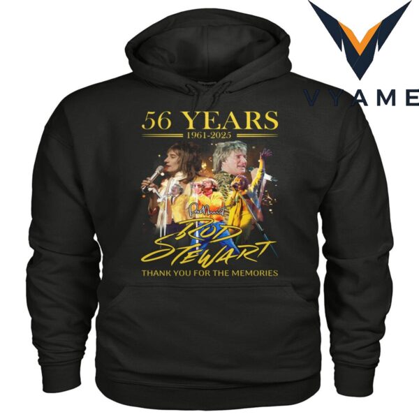 56 Years 1961-2025 Rod Stewart T-Shirt