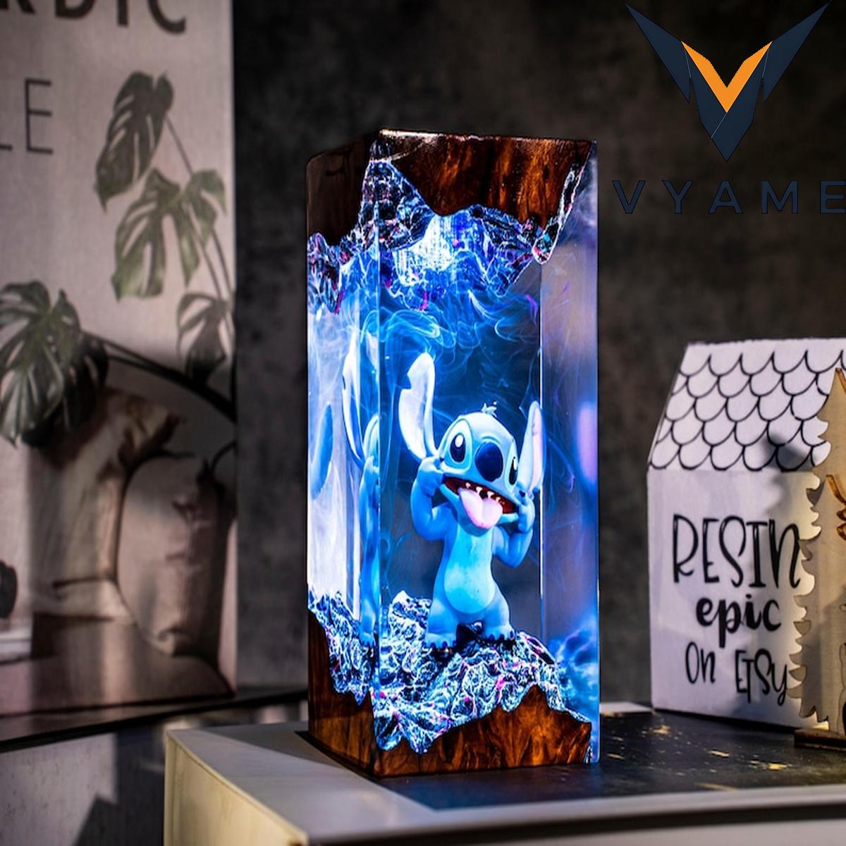 Blue Alien Resin Night Light – Cute Koala Lamp for Kids, Custom Gift for Moms, Playroom or Bedroom Decor Blue Alien Resin Night Light – Cute Koala Lamp for Kids, Custom Gift for Moms, Playroom or Bedroom Decor