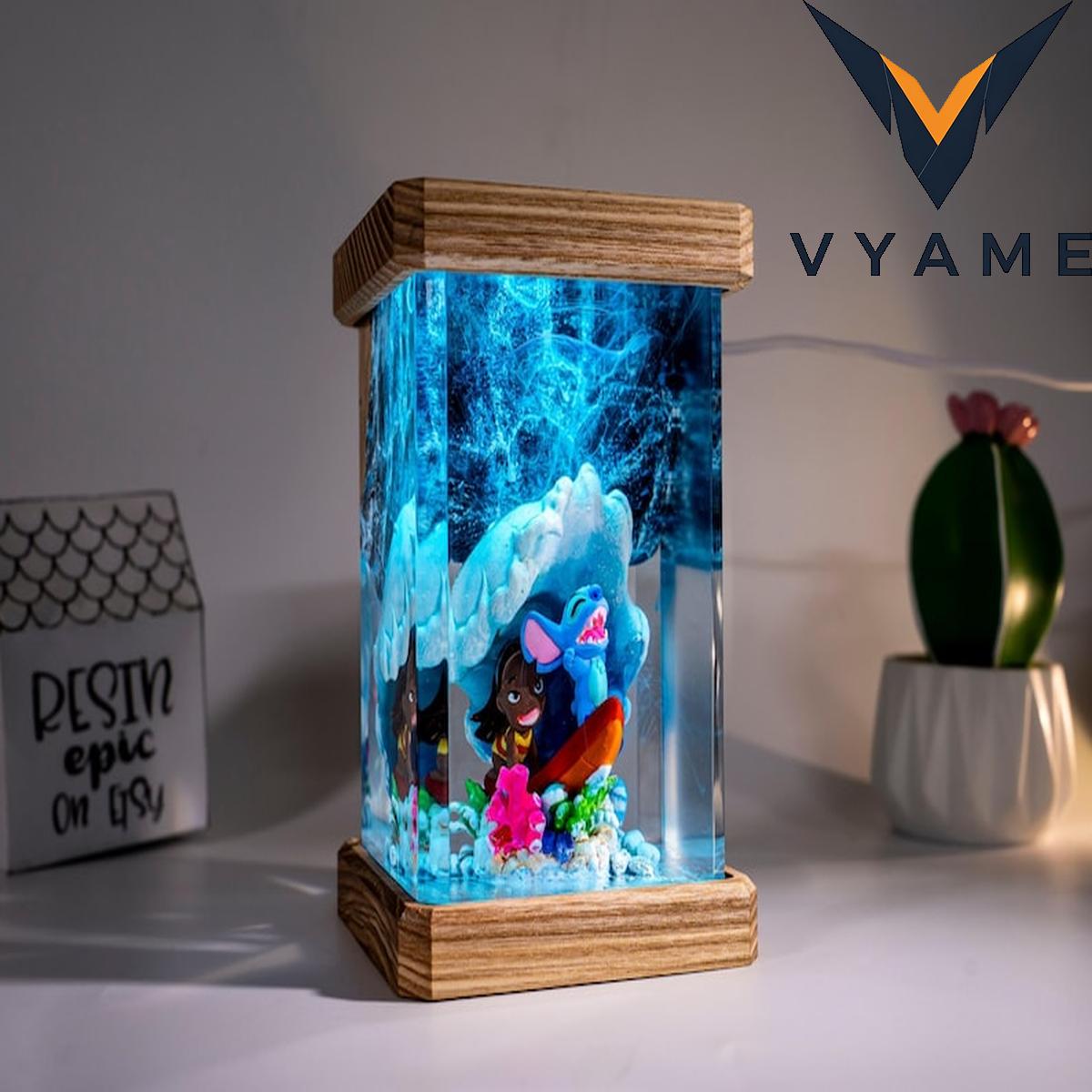 Blue Alien Resin Night Light – Cute Koala Lamp for Kids, Custom Gift for Moms, Playroom or Bedroom Decor Blue Alien Resin Night Light – Cute Koala Lamp for Kids, Custom Gift for Moms, Playroom or Bedroom Decor