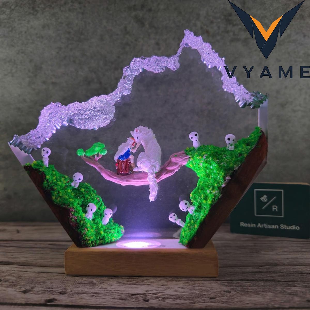 Custom Handmade Resin Anime Lamp – Gift for Mom, Kids, Him or Her _ Birthday Gift Night Light Custom Handmade Resin Anime Lamp – Gift for Mom, Kids, Him or Her _ Birthday Gift Night Light