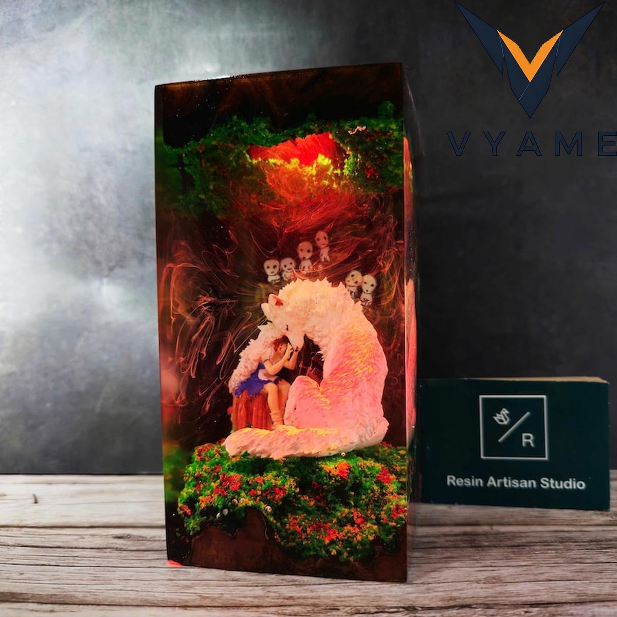 Custom Handmade Resin Anime Lamp – Gift for Mom, Kids, Him or Her _ Birthday Gift Night Light Custom Handmade Resin Anime Lamp – Gift for Mom, Kids, Him or Her _ Birthday Gift Night Light