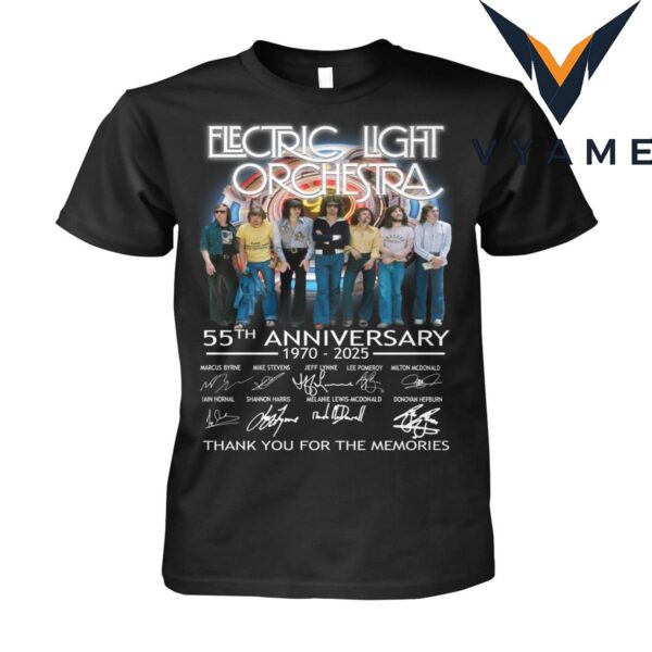 Electric Light Orchestra 55 Years Anniversary T-Shirt