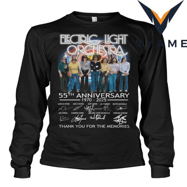 Electric Light Orchestra 55 Years Anniversary T-Shirt