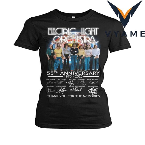 Electric Light Orchestra 55 Years Anniversary T-Shirt