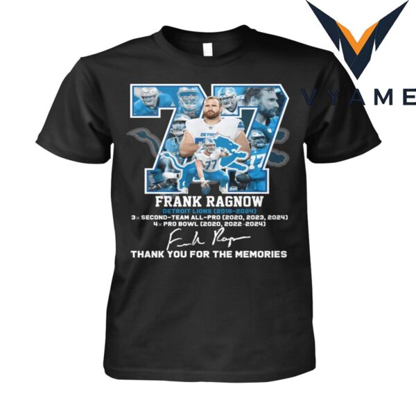Frank Ragnow Detroit Lions Commemorative T-Shirt