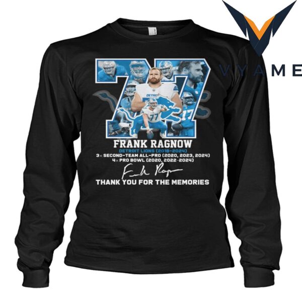 Frank Ragnow Detroit Lions Commemorative T-Shirt