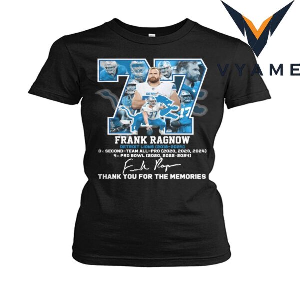 Frank Ragnow Detroit Lions Commemorative T-Shirt