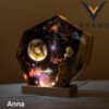 Handmade Astronaut & Earth Resin Lamp | 3D Space Scene Night Light
