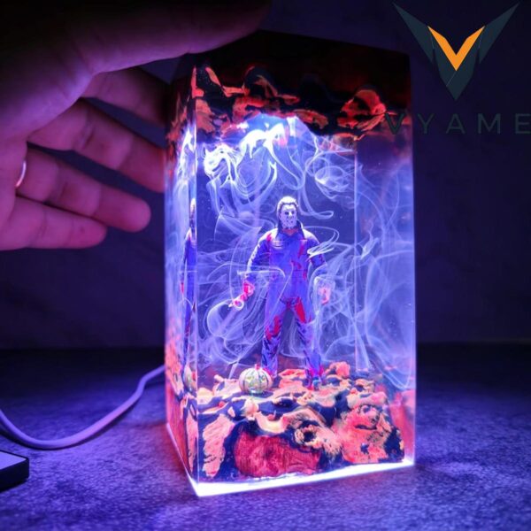 Jason Voorhees_Freddy Krueger Horror Resin Lamp