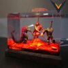 Monster Resin Night Light (Atomic Breath Diorama)