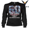 New England Patriots David Andrews 2025 Farewell T Shirt