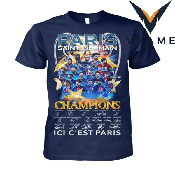 PSG FC Champions League 2025 T-Shirt