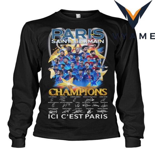 PSG FC Champions League 2025 T-Shirt