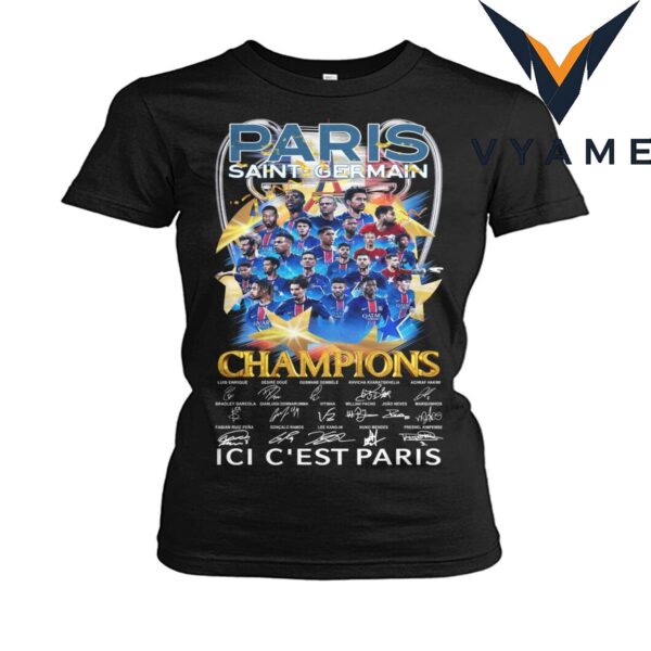 PSG FC Champions League 2025 T-Shirt