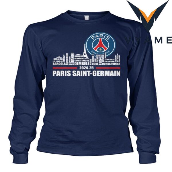 Paris Saint-Germain 2024-25 T-Shirt – PSG Eiffel Tower