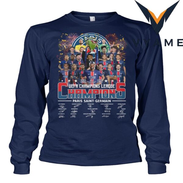 Paris Saint-Germain Champions League Victory T-Shirt