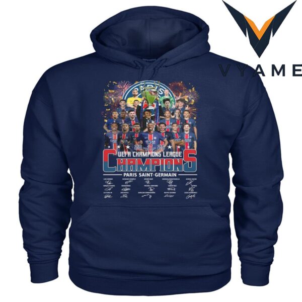 Paris Saint-Germain Champions League Victory T-Shirt