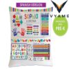 Personalized Pocket Reading Pillow Custom Kids Book Pillow & Baby Shower Gift